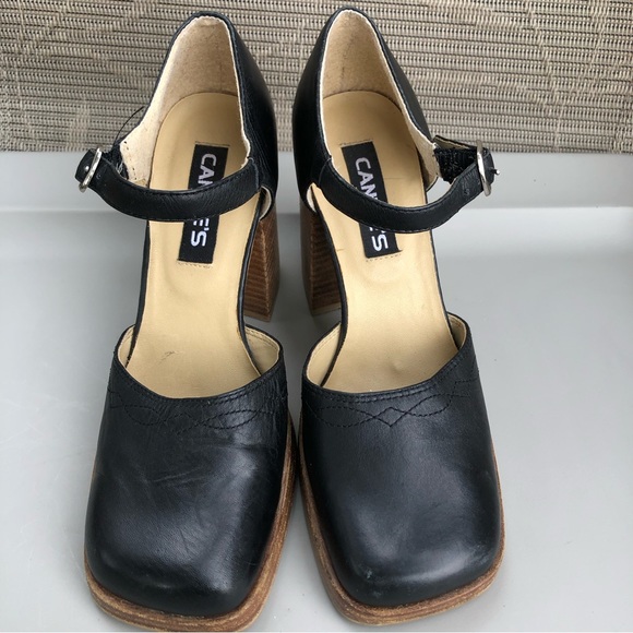 Candie’s Y2K Vintage 90’s Chunky Block Heel Mary Janes. Size 7. - Picture 3 of 6